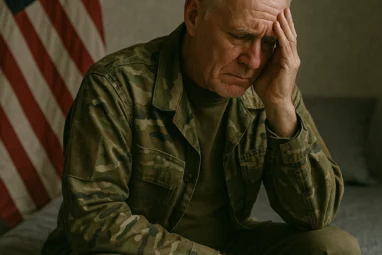 a man suffreing from Trauma